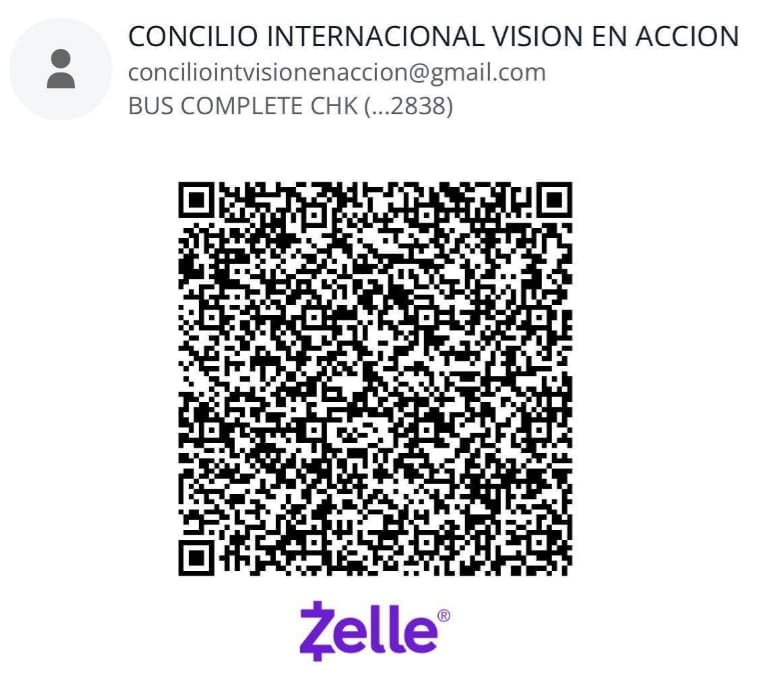 Código QR de Zelle para la campaña Pásame Otro Ladrillo — donación para construir el templo en Cofradía, Honduras